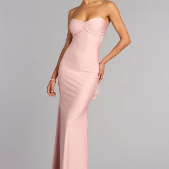 Windsor - Monae Tie-Back Mermaid Formal Dress - Picture 2 of 2